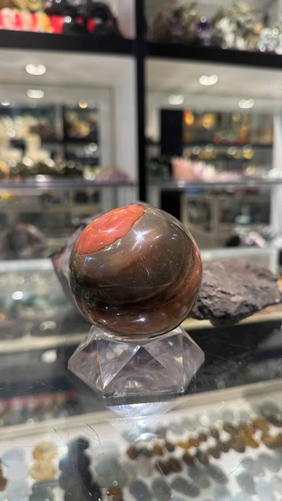 Qủa cầu đá đỏ hải dương GM147-S4-1581